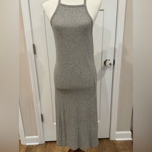 Everlane Heather Gray Midi Dress